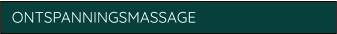 ONTSPANNINGSMASSAGE