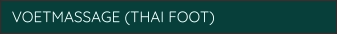 VOETMASSAGE (THAI FOOT)