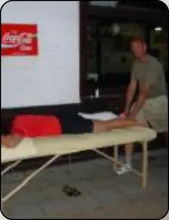Sportmassage op de Roparun