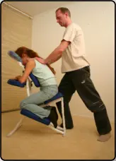 Stoelmassage bij Massagepraktijk Oosterhout